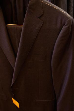 Men's Charcoal Suit - Hickey Freeman